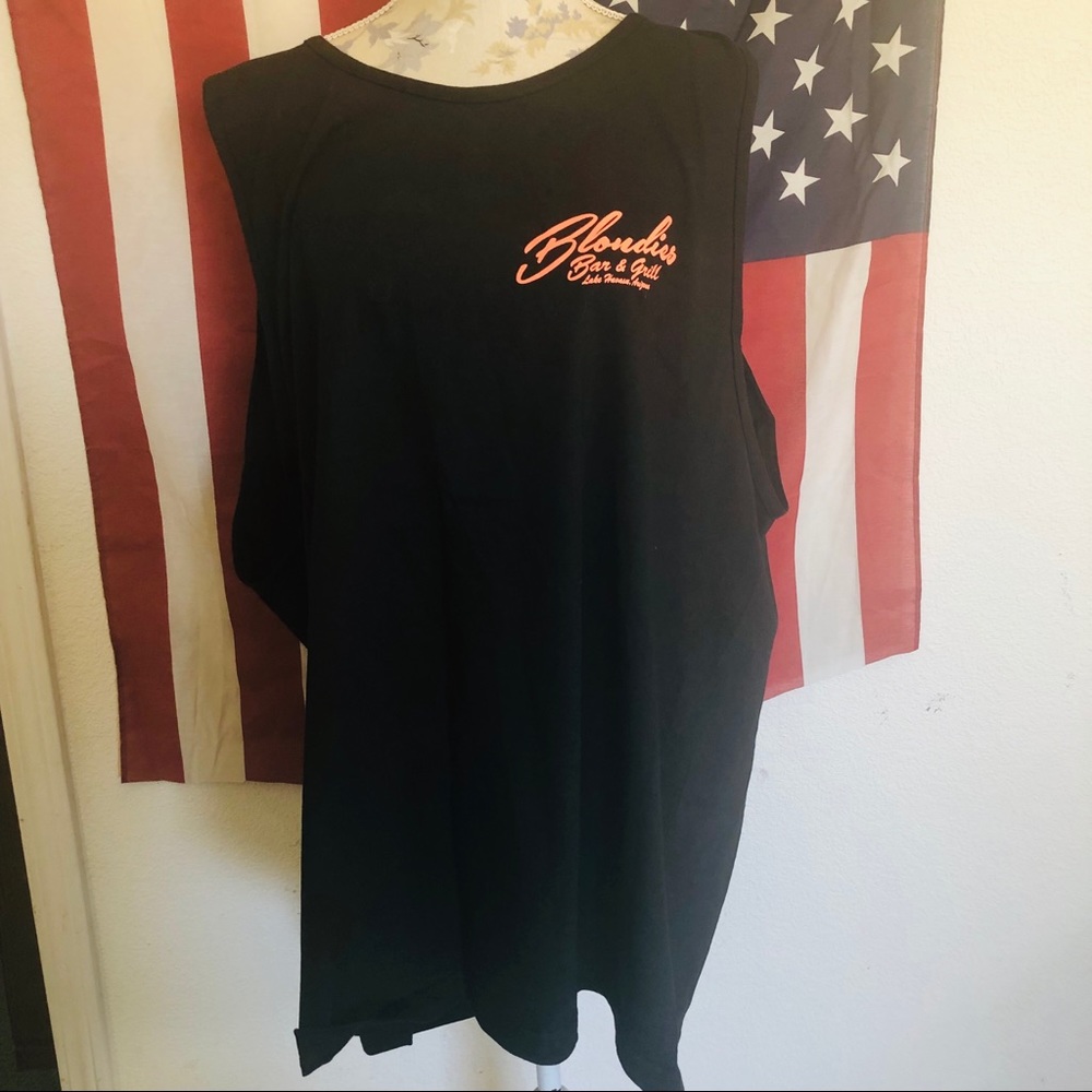 Blondies bar & grill biker bar tank top 3x